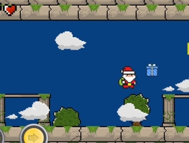 Oyunu Retro Noel Baba  çevrimiçi