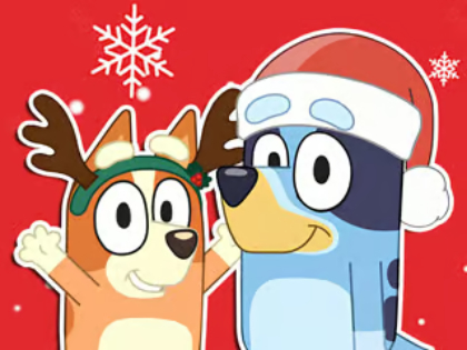 Oyunu Yapboz: Bluey Noel Hediyesi  çevrimiçi
