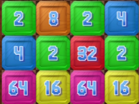 Oyunu 2048: Ahşap Blok  çevrimiçi