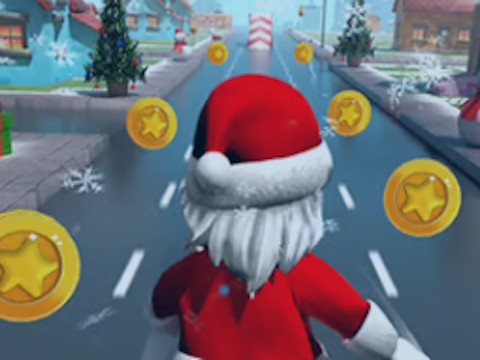 Oyunu Noel Baba Roblox Koşusu  çevrimiçi