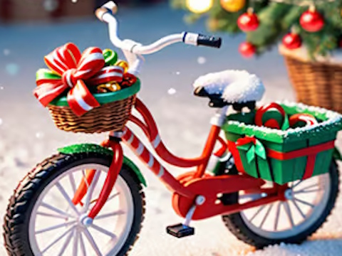 Oyunu Noel Bisiklet Salonu  çevrimiçi