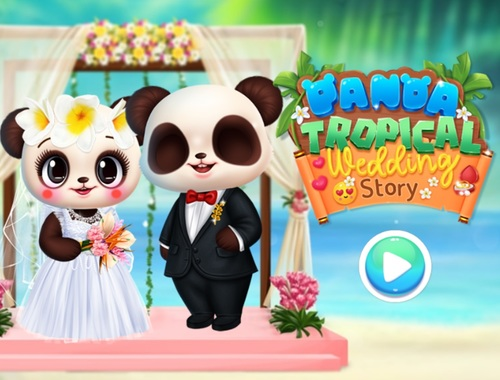 Oyunu Panda Tropikal Düğün Hikayesi  çevrimiçi