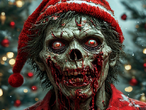 Oyunu Zombi Noel Yapboz  çevrimiçi