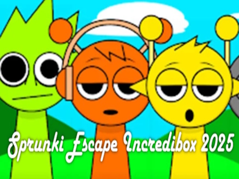 Oyunu Sprunki Kaçış Incredibox 2025  çevrimiçi