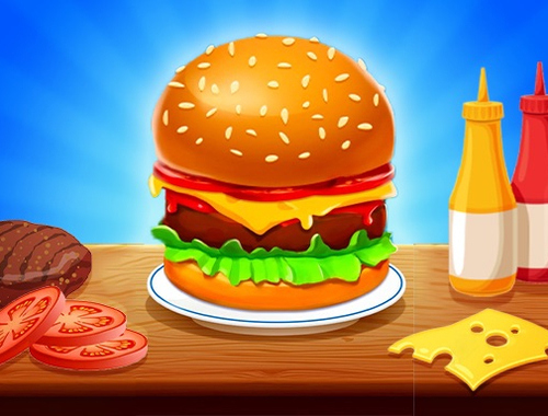 Oyunu Hamburger Kafe  çevrimiçi