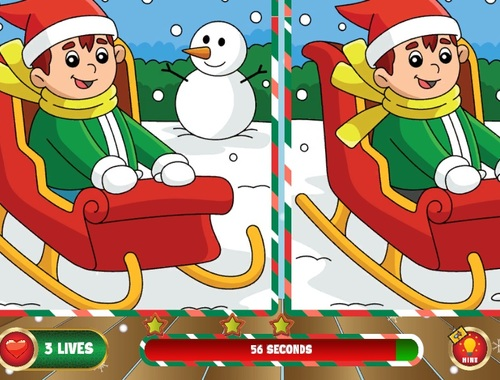 Oyunu Noel Farkları Bul  çevrimiçi