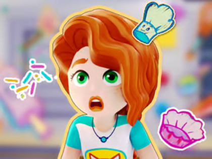 Oyunu Yapboz: LEGO Friends Kitchen Пазл: Лего кухня с друзьями  çevrimiçi