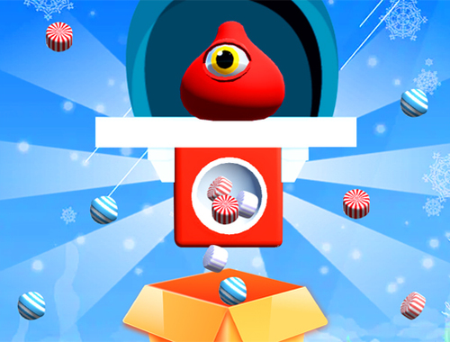 Oyunu Noel Şekerinden Kaçış 3D  çevrimiçi