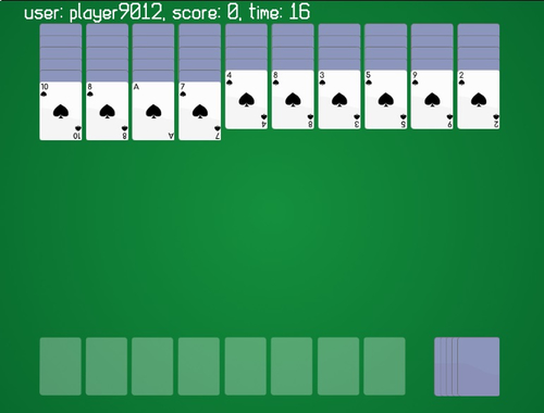 Oyunu Örümcek Solitaire Klasik Ver  çevrimiçi