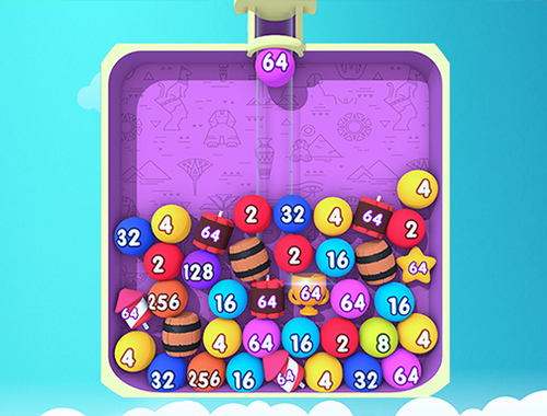 Oyunu Kabarcık Birleştirme 2048  çevrimiçi