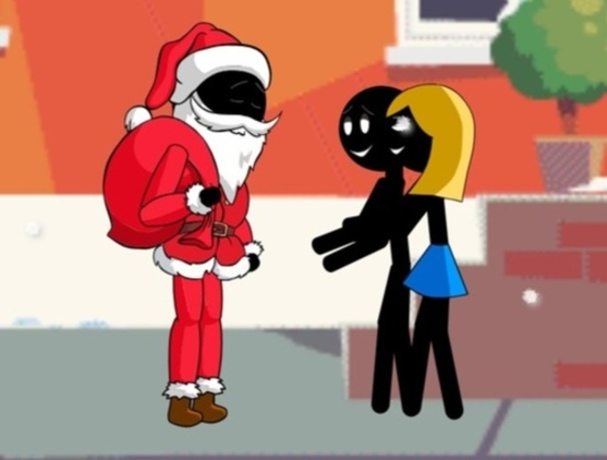 Oyunu Çöp Adam Noel Baba  çevrimiçi