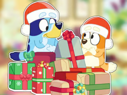 Oyunu Yapboz: Mavi Noel Kutusundan Çıkarma  çevrimiçi
