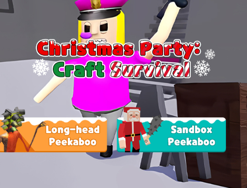 Oyunu Noel Partisi: Craft Survival  çevrimiçi