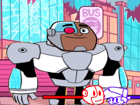 Oyunu Friday Night Funkin' vs Cyborg: Tüm Hafta  çevrimiçi