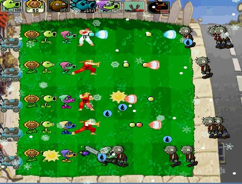 Oyunu Street Fighter vs Zombies çevrimiçi