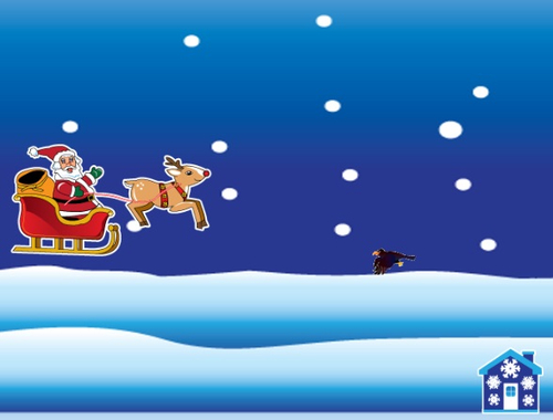 Oyunu Noel Baba'nın Şimdiki Koşusu  çevrimiçi