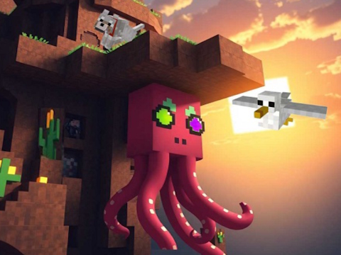 Oyunu Minecraft Squid anomalisi  çevrimiçi