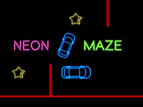 Oyunu Neon araba labirent  çevrimiçi