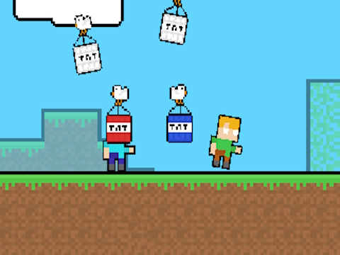 Oyunu Mcraft TNT 2 Oyuncu Oyunu  çevrimiçi