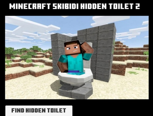 Oyunu Minicraft Skibidi Gizli Tuvalet 2  çevrimiçi