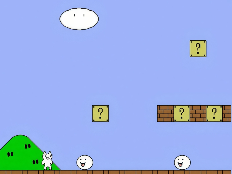 Oyunu Kedi Mario  çevrimiçi