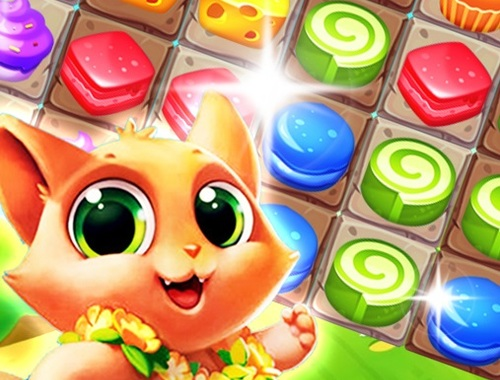 Oyunu Cat Match 3 çevrimiçi