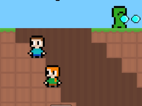 Oyunu McBros Pixelcraft çevrimiçi