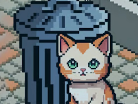 Oyunu Pixel Cat Simulator: Evcil hayvanlarım  çevrimiçi