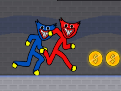 Oyunu Stickman Huggy Party Duo çevrimiçi