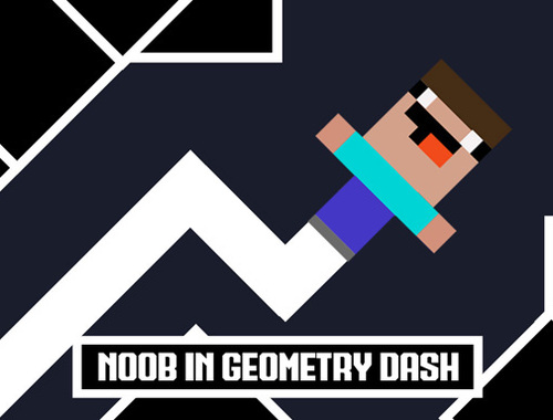 Oyunu Geometri çizgisinde noob  çevrimiçi