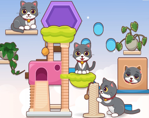Oyunu Dekor My: Kitty Wall  çevrimiçi