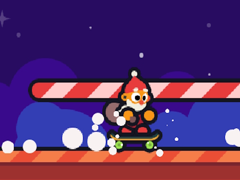 Oyunu Kickflip Noel Baba  çevrimiçi