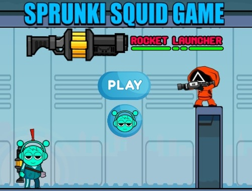 Oyunu Sprunki Squid Game Rocket Başlatıcı  çevrimiçi