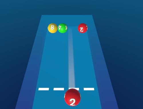 Oyunu Topları birleştirin 2048 bilardo!  çevrimiçi