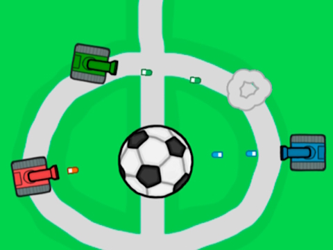 Oyunu Tank futbol savaşı 1 2 3 4 oyuncu  çevrimiçi