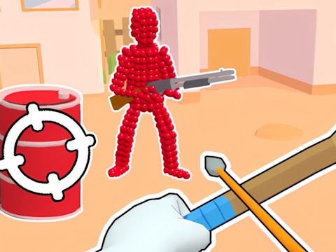 Oyunu Stickman Archer: Reds'te ok atışları  çevrimiçi