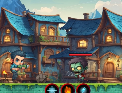 Oyunu Zombi Slayer 2  çevrimiçi