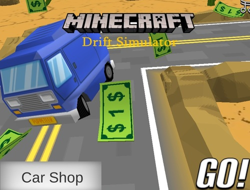 Oyunu Minecraft Drift simülatörü  çevrimiçi