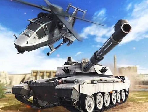 Oyunu Savaş stratejisi. Tanklar ve helikopterler  çevrimiçi