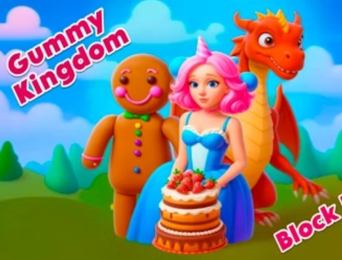 Oyunu Gummy Kingdom Block Bulmaca  çevrimiçi