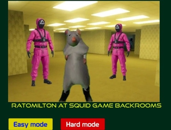 Oyunu Squid Game Backrooms'ta Ratomilton  çevrimiçi