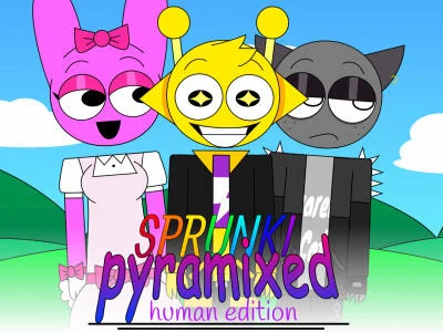 Oyunu Sprunki Pyramixed: İnsan Sürümü  çevrimiçi