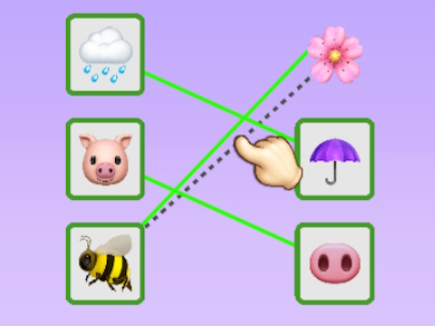 Oyunu Emoji Bulmaca Connect  çevrimiçi