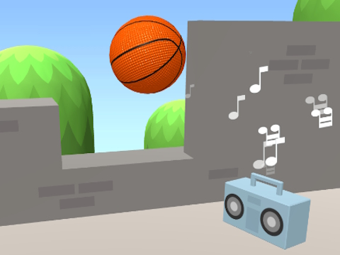 Oyunu Bounce Dunk Basketbol  çevrimiçi