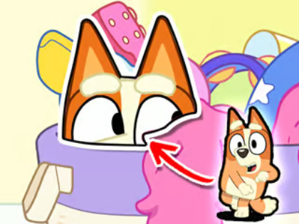 Oyunu Yapboz Bulmaca: Bluey Hide & Seek  çevrimiçi