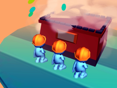Oyunu Tuğla Rush 3D  çevrimiçi