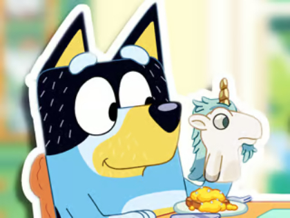 Oyunu Yapboz Bulmaca: Bluey oyuncak zamanı  çevrimiçi