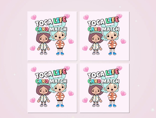 Oyunu Toca Life Hafıza Kartı Maçı  çevrimiçi
