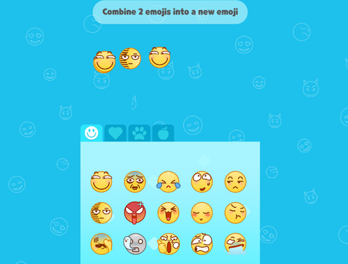 Oyunu Emoji Birleştirme Eğlence Moji  çevrimiçi