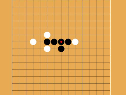 Oyunu Gomoku arka arkaya beş taş  çevrimiçi
